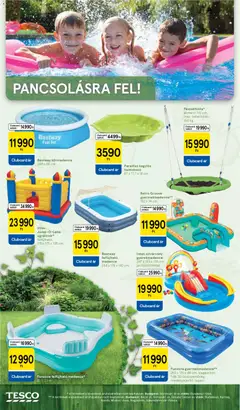 Tesco katalógus - amely érvényes a következő dátumtól: 28.04.2026 | Oldal: 16 | Termékek: Homokozo, Medence