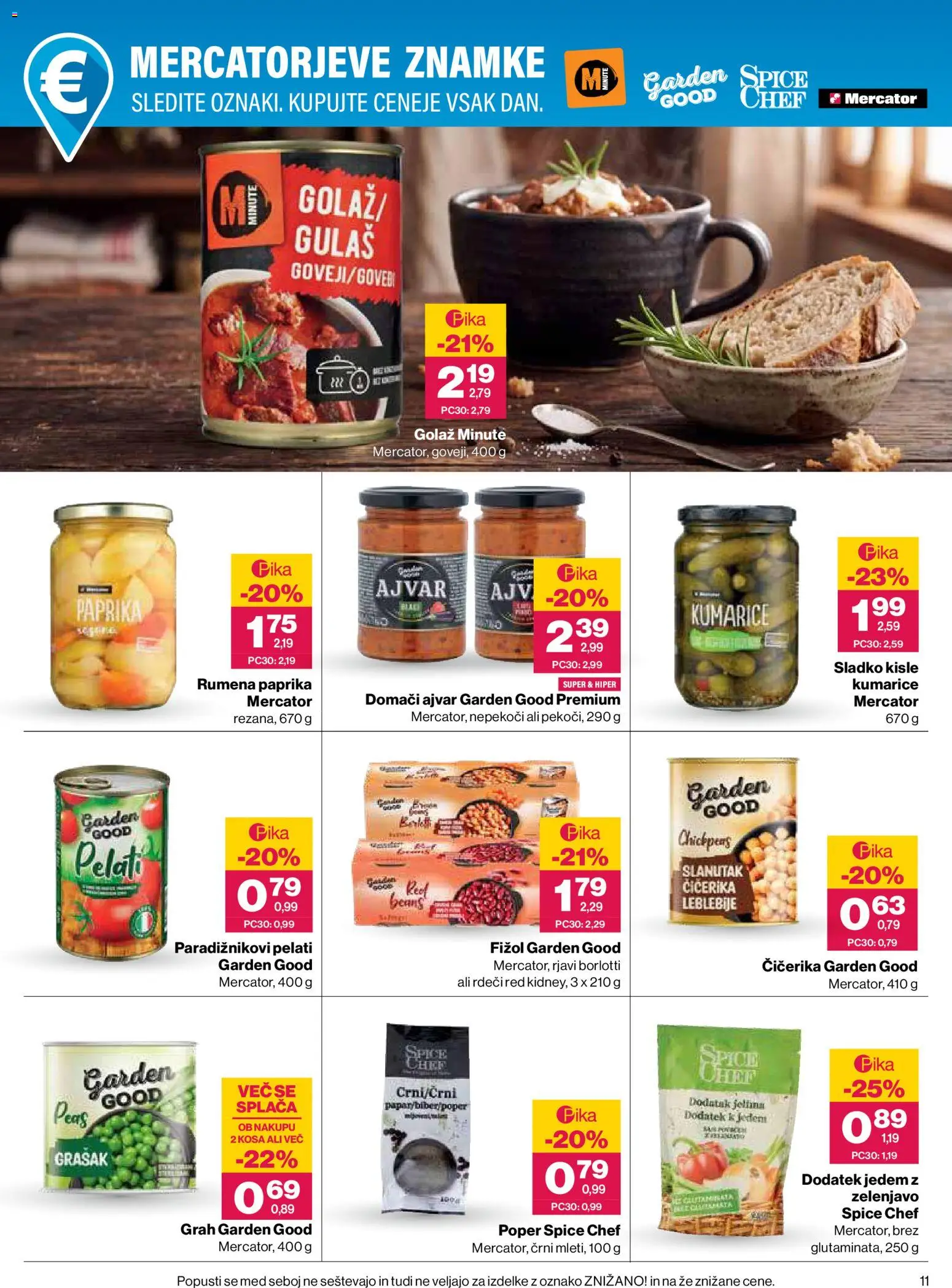 Novi Mercator katalog ponudbe – veljaven od 29.10.2026 | Stran: 11