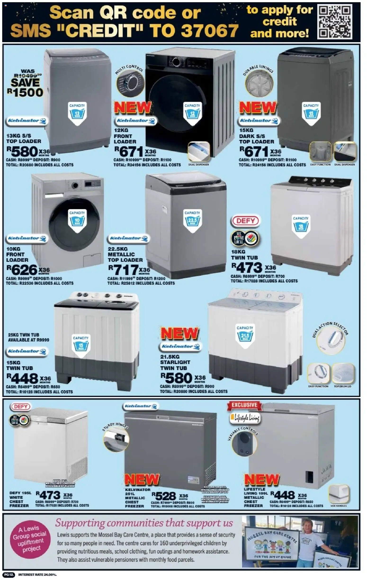 New Lewis Stores catalogue – valid from 10/08/2026 | Page: 12 | Products: Freezer