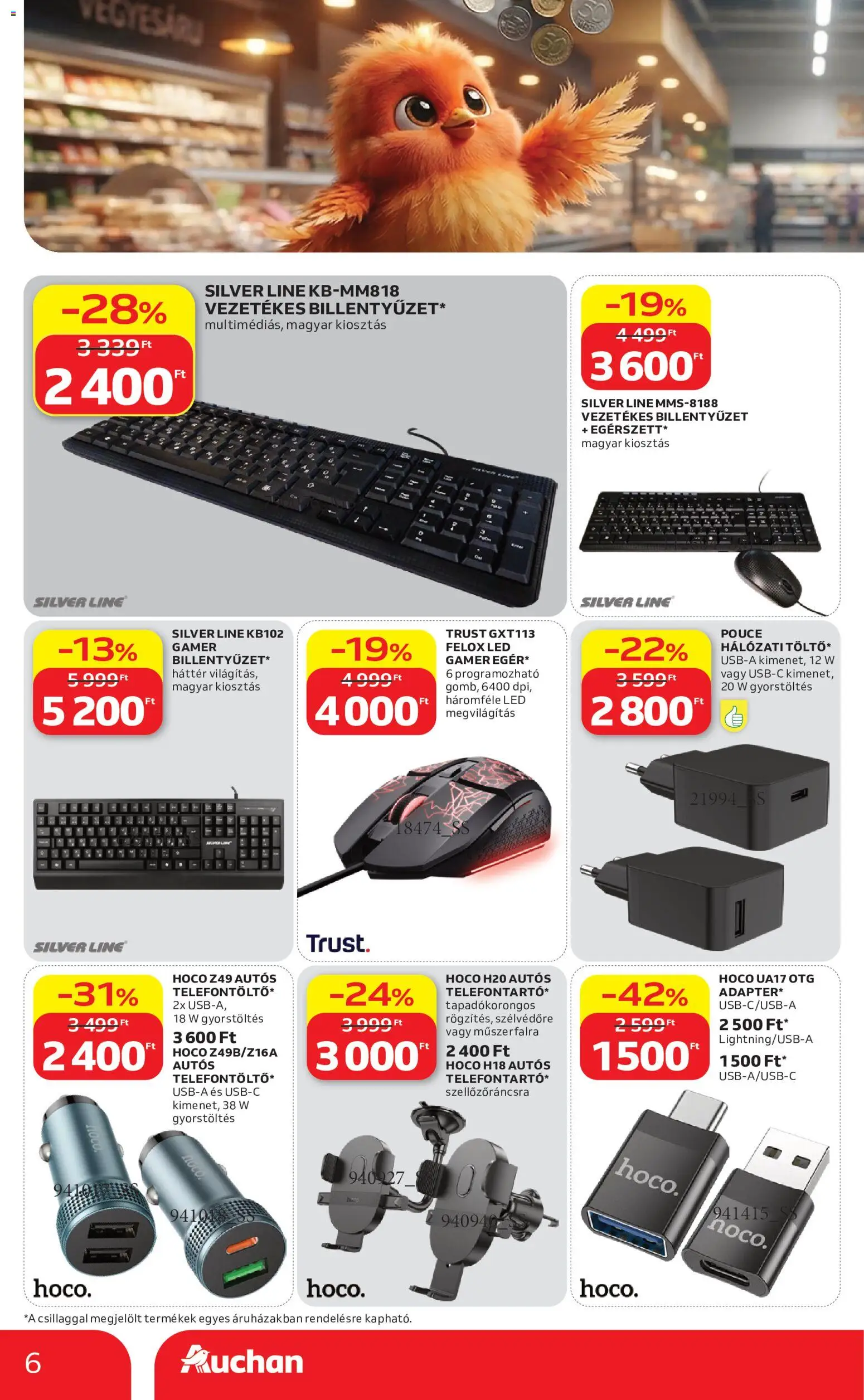 Auchan akciós ujság - amely érvényes a következő dátumtól: 2026.10.01. | Oldal: 6