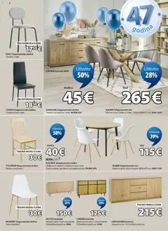 JYSK Katalog - Pregled kataloga iz trgovine JYSK, vrijedi od 22.04.2026 | Stranica: 8 | Proizvodi: Komoda, Stolica, Vrata, Blagovaonska stolica