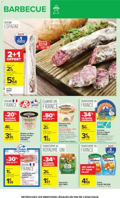 Carrefour - Prévisualisation de Surimi FLEURY MICHON, Le Mœlleux, 2 x 360 g. valide à partir de 07/07/2026 | Page: 27 | Produits: Échalote, Poids, Crevettes, Guacamole