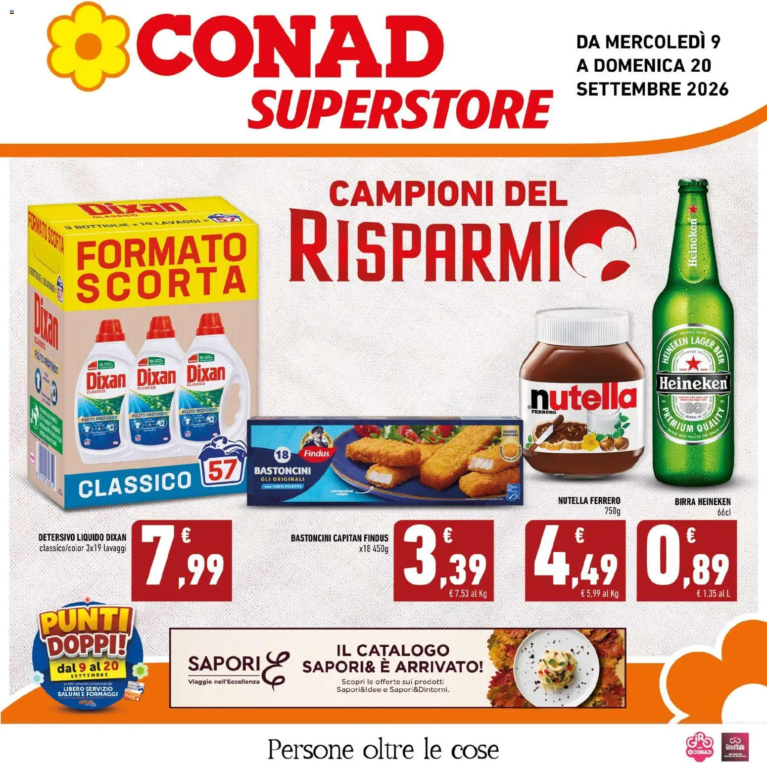 Volantino Conad del 09/09/2026 | Pagina: 1