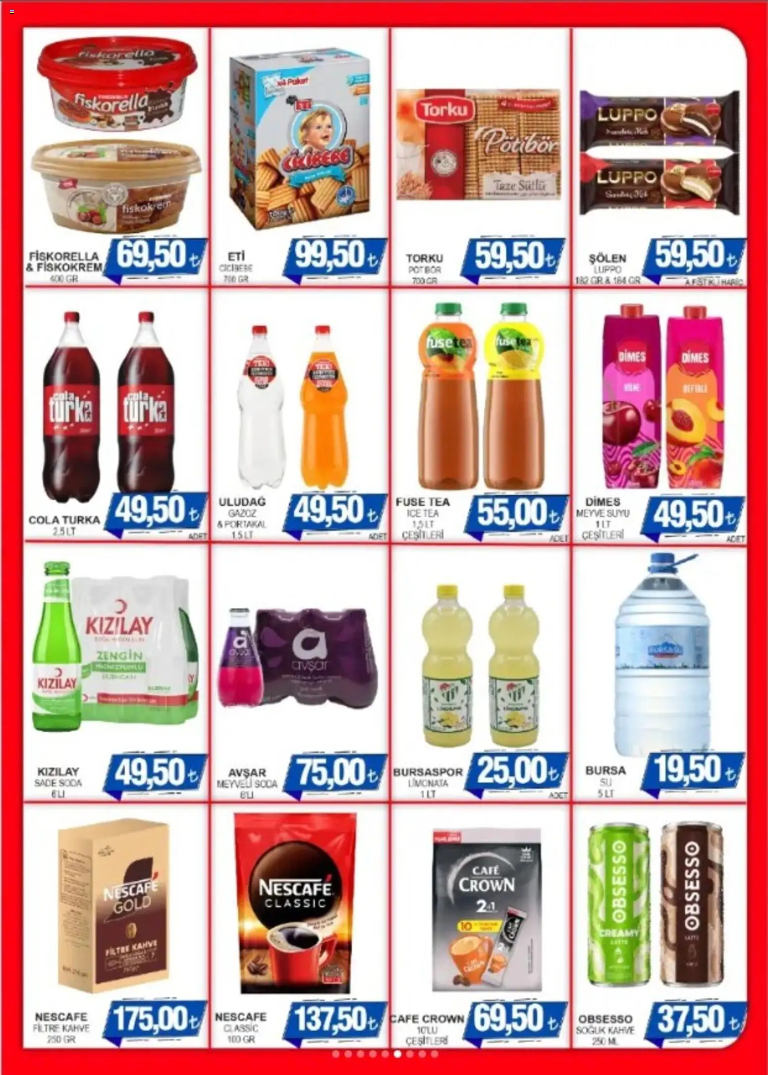 Furpa - Katalog Muhteşem Fiyatlar - 02 Ekim 2026 tarihinden itibaren geçerlidir | Sayfa: 6 | Ürünler: Fuse tea, Limonata, Kahve, Meyve