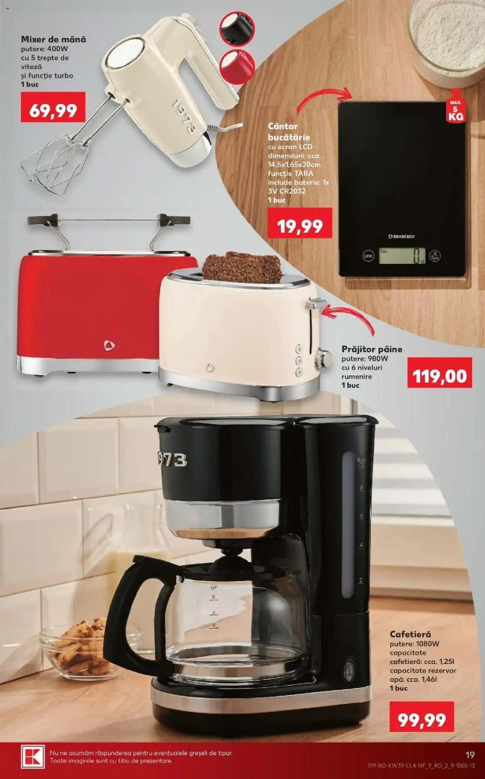 Kaufland Viseu de Sus 23.09.2026 - Revista si Oferta | Pagină: 19 | Produse: Mixer, Bucătărie, Pâine, Apă