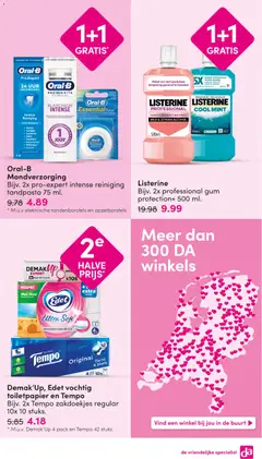 Da folder - Voorbeeld van een folder van Da, geldig van 27.04.2026 | Pagina: 25 | Producten: Gum, Toiletpapier, Alcohol, Mondspoeling