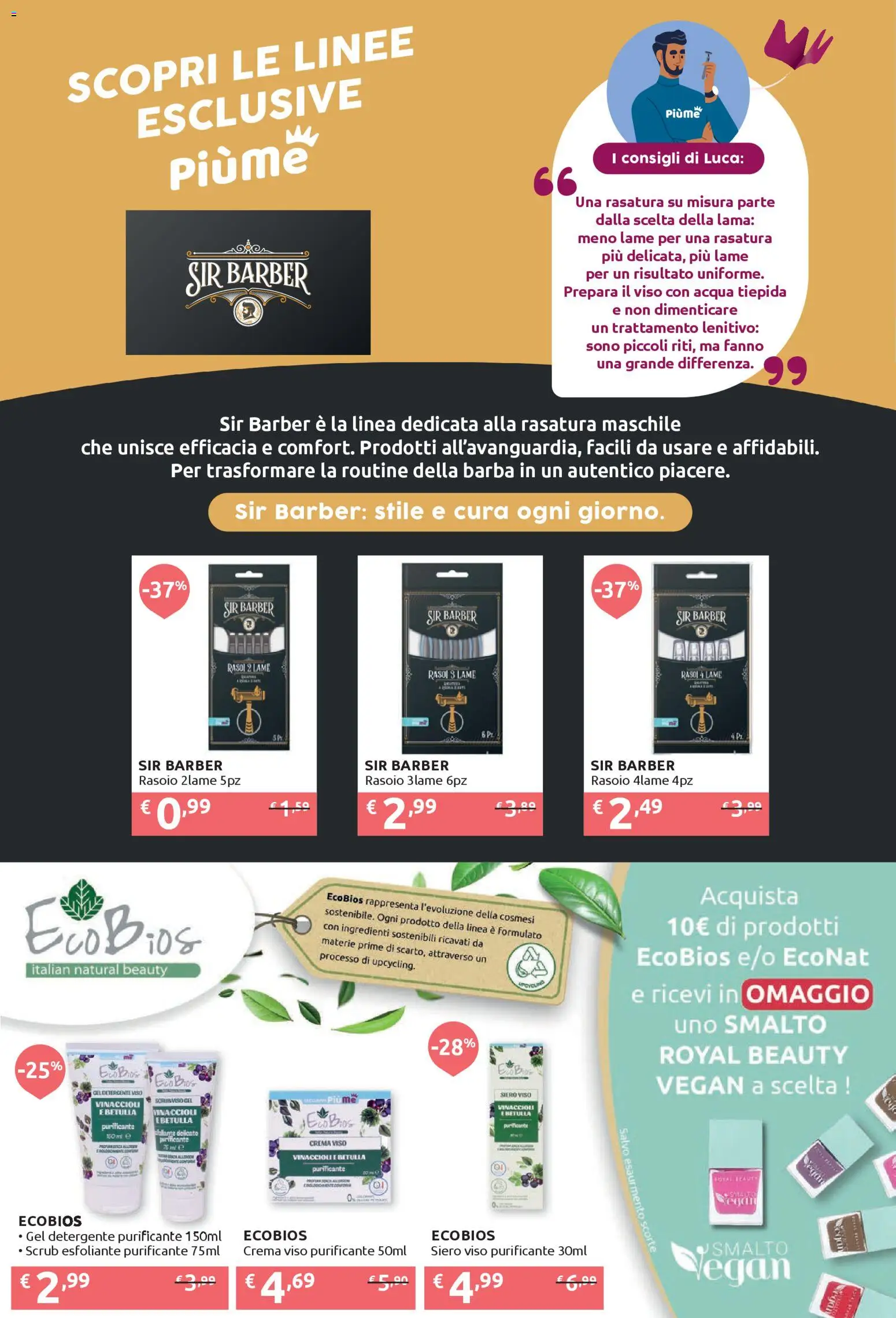 Volantino IperSoap del 09.03.2026 | Pagina: 12 | Prodotti: Crema, Rasoio, Crema viso, Scrub