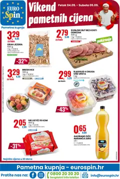 SIR LISTIĆI 16 KOM, Sir listići 16 kom 400 g - Pregled kataloga iz trgovine Eurospin, vrijedi od 02.09.2026 | Stranica: 16