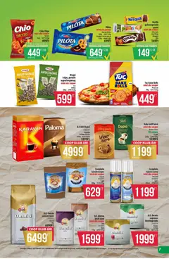 COOP - Újság Észak Kelet Pro-Coop Zrt - amely érvényes a következő dátumtól: 2026.07.16. | Oldal: 7 | Termékek: Kávékapszula, Kávé, Szemes kávé, Keksz
