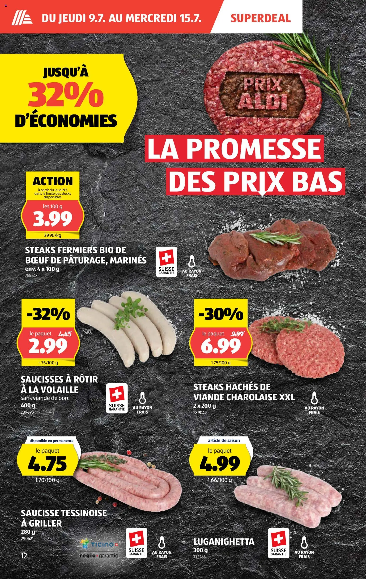 Aldi aktionen FR – gültig ab 09.07.2026 | Seite: 12 | Produkte: Griller