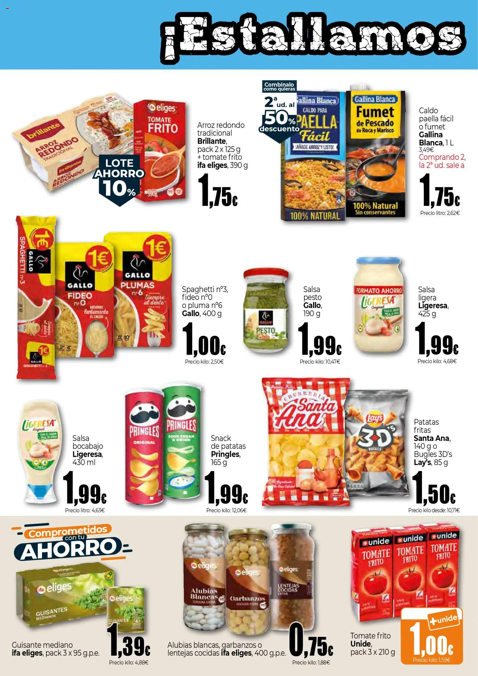 Unide - Supermercados │ válido desde el 23.04.2026 | Página: 4 | Productos: Arroz, Pescado
