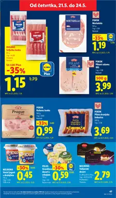 Lidl Katalog - Pregled kataloga iz trgovine Lidl, vrijedi od 18.05.2026 | Stranica: 47