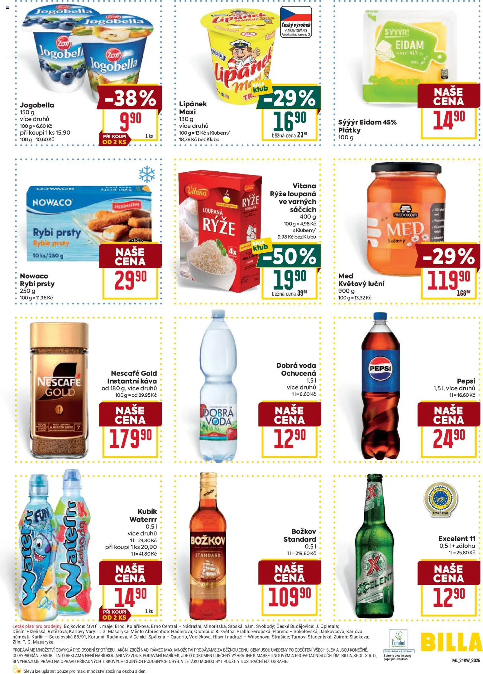 Billa Malý leták od 20.05.2026 | Strana: 3