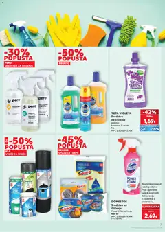 Kaufland - Split-Ravne njive - Pregled kataloga iz trgovine Kaufland, vrijedi od 20.05.2026 | Stranica: 7 | Proizvodi: Sredstva za čiščenje, Vreće za smeće, Ružmarin, Violeta