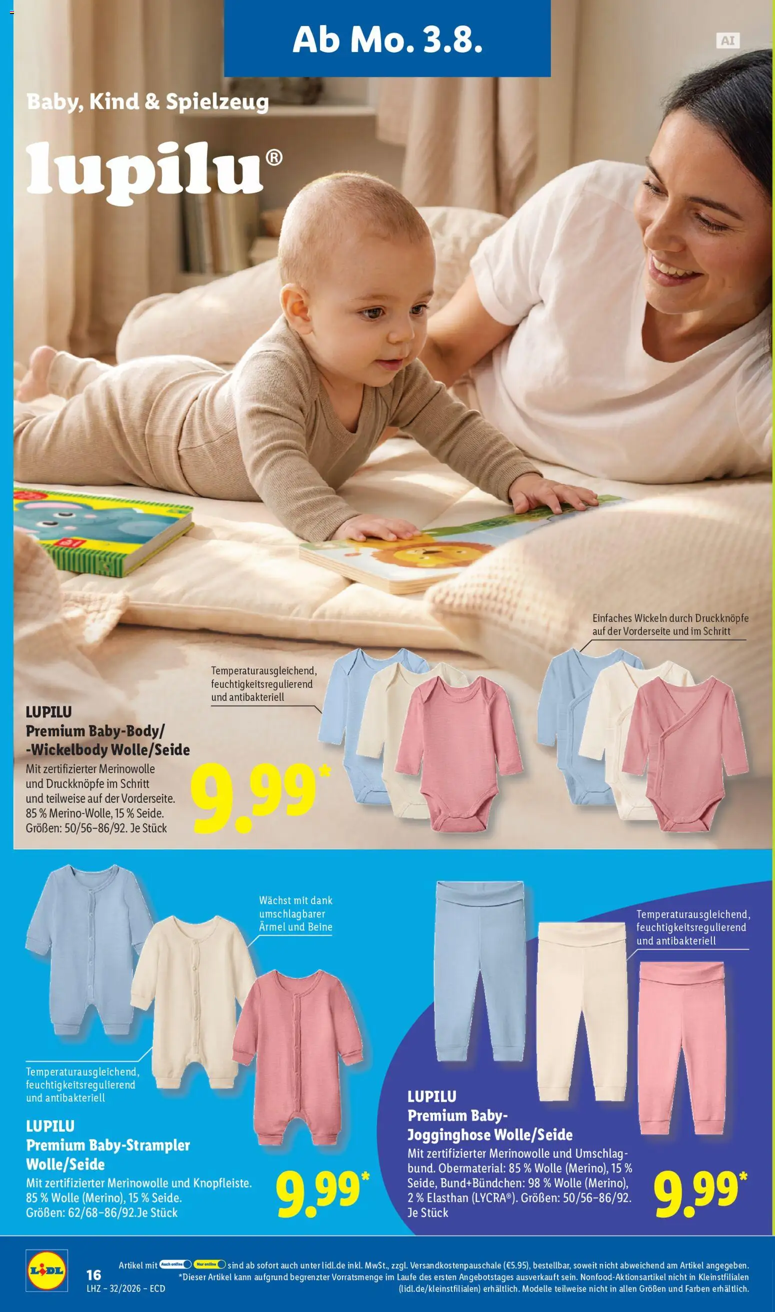 Lidl Angebot der Woche – gültig ab 03.08.2026 | Seite: 10 | Produkte: Jogginghose