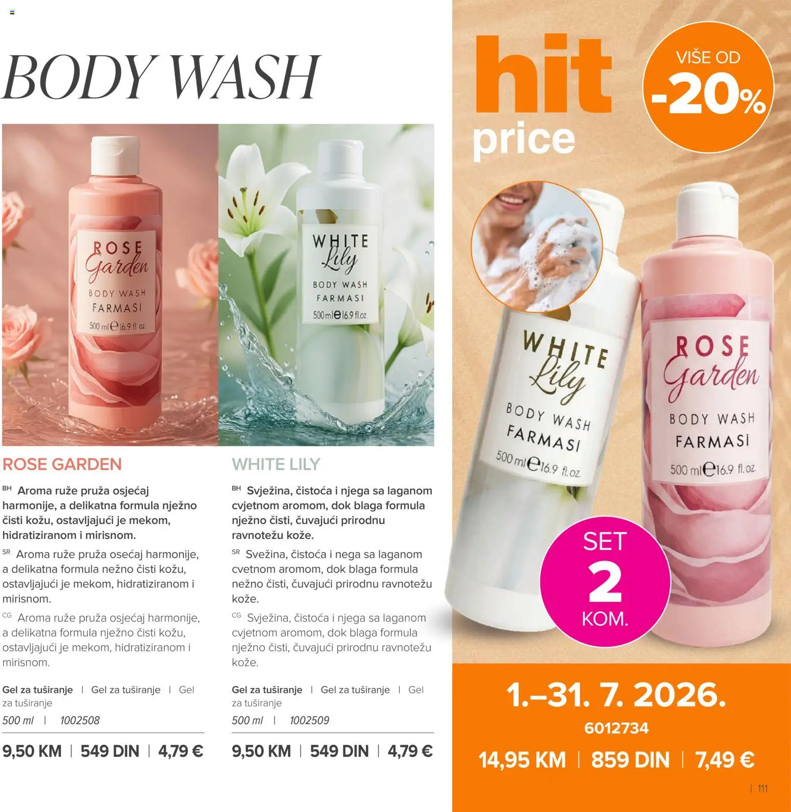 Farmasi katalog - važi od 01.07.2026 | Strana: 111