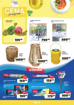 Super DIS katalog - pregled Super DIS kataloga - važi od 02.07.2026 | Strana: 20 | Proizvode: Aluminijumska folija, Lampa, Zamrzivač, Kese za zamrzivač