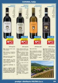 Vrutak - Katalog - Pregled kataloga iz trgovine Vrutak, vrijedi od 01.11.2025 | Stranica: 209 | Proizvodi: Miris, Tjestenina, Voće, Grožđe