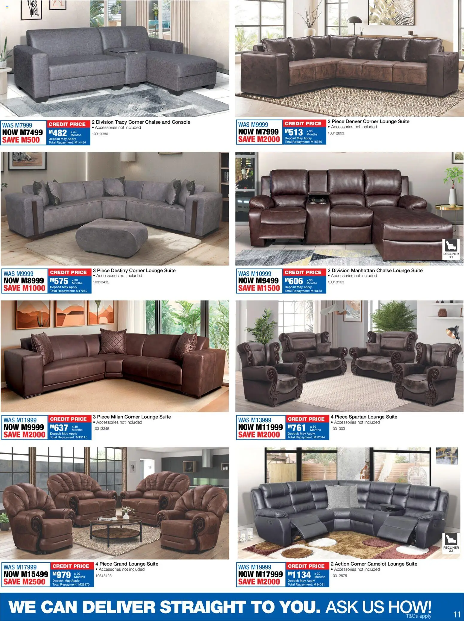 New OK Furniture catalogue – valid from 18.05.2026 | Page: 11 | Products: Lounge suite, Chaise