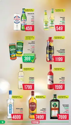 COOP - Mini & Abc & Szuper / Mecsek - amely érvényes a következő dátumtól: 2026.07.16. | Oldal: 10 | Termékek: Čia semenke, Sangria, Cider, Sör