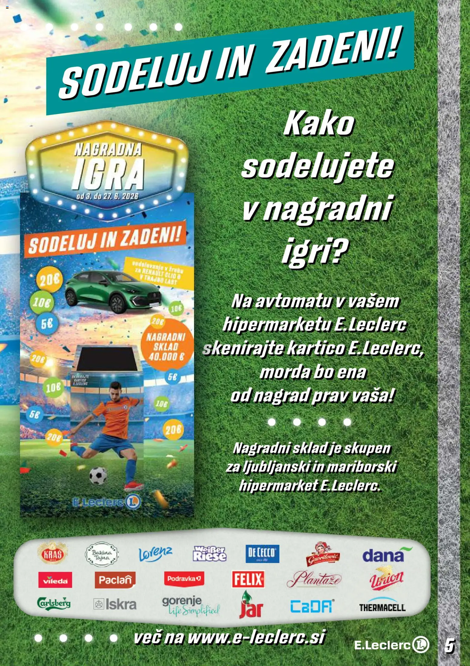 Novi E.leclerc katalog ponudbe – veljaven od 17.06.2026 | Stran: 5 | Izdelki: Igra