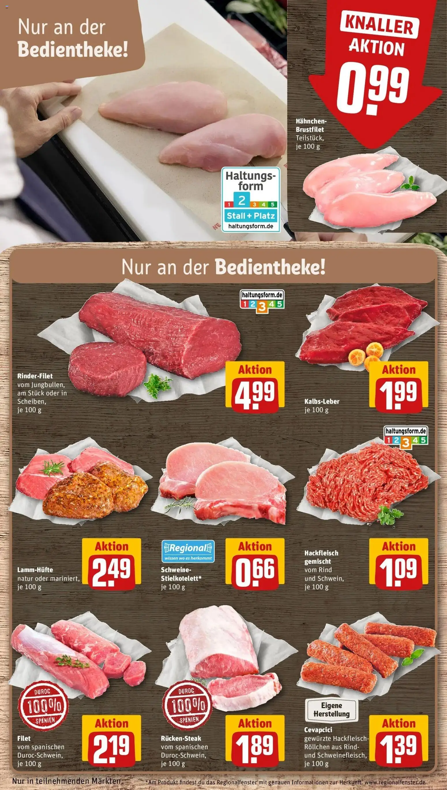 Rewe Prospekt Drochtersen	 – gültig ab 10.05.2026 | Seite: 12 | Produkte: Hahnchen, Rinderfilet, Cevapcici, Steak