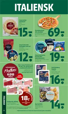 Nye kartofler, Udenlandske, kl. I. 1 kg. 1 pose. gyldig fra 14.05.2026 | Side: 16
