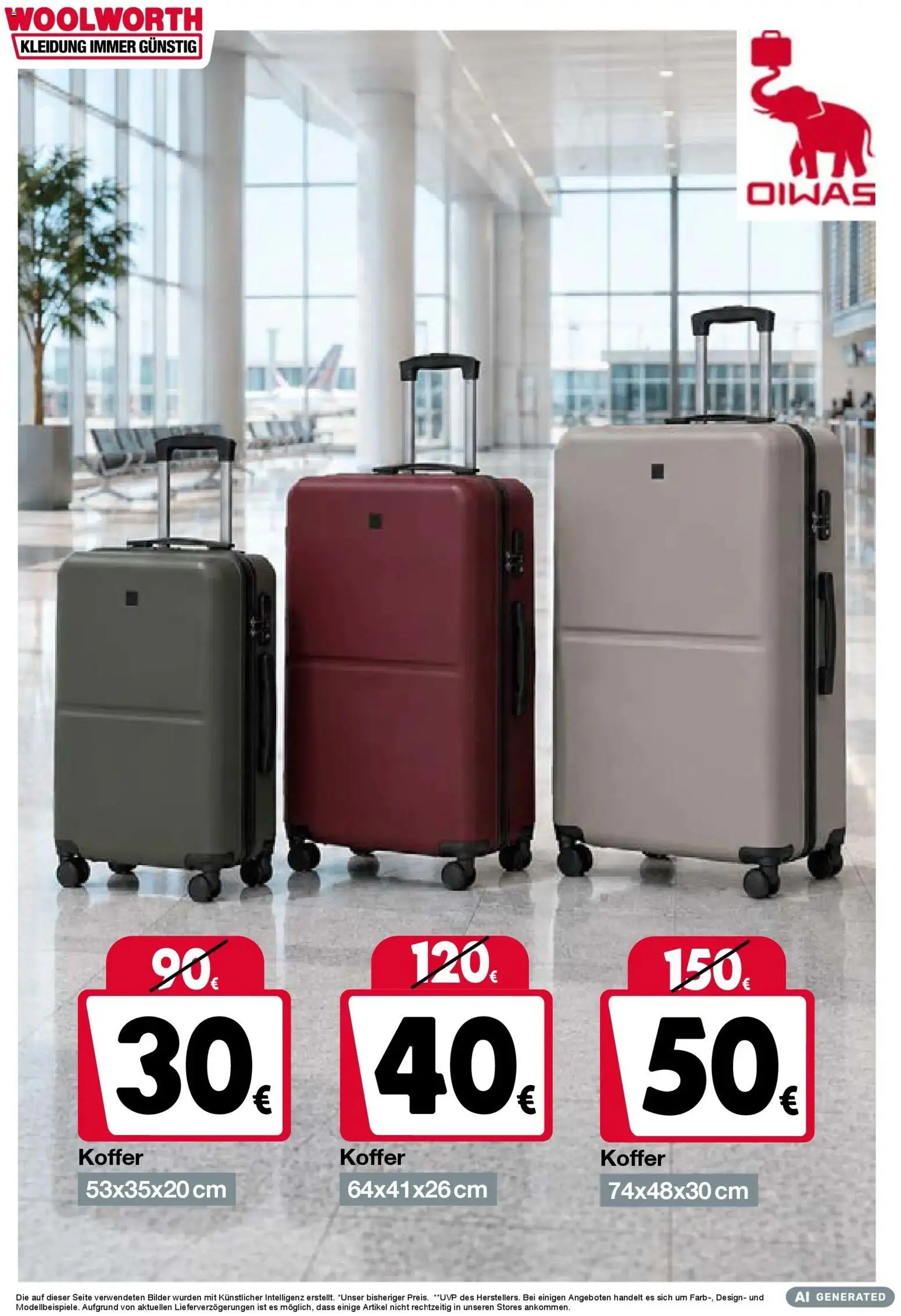 Woolworth Flugblatt gültig ab 25.09.2026 | Seite: 28 | Produkte: Koffer
