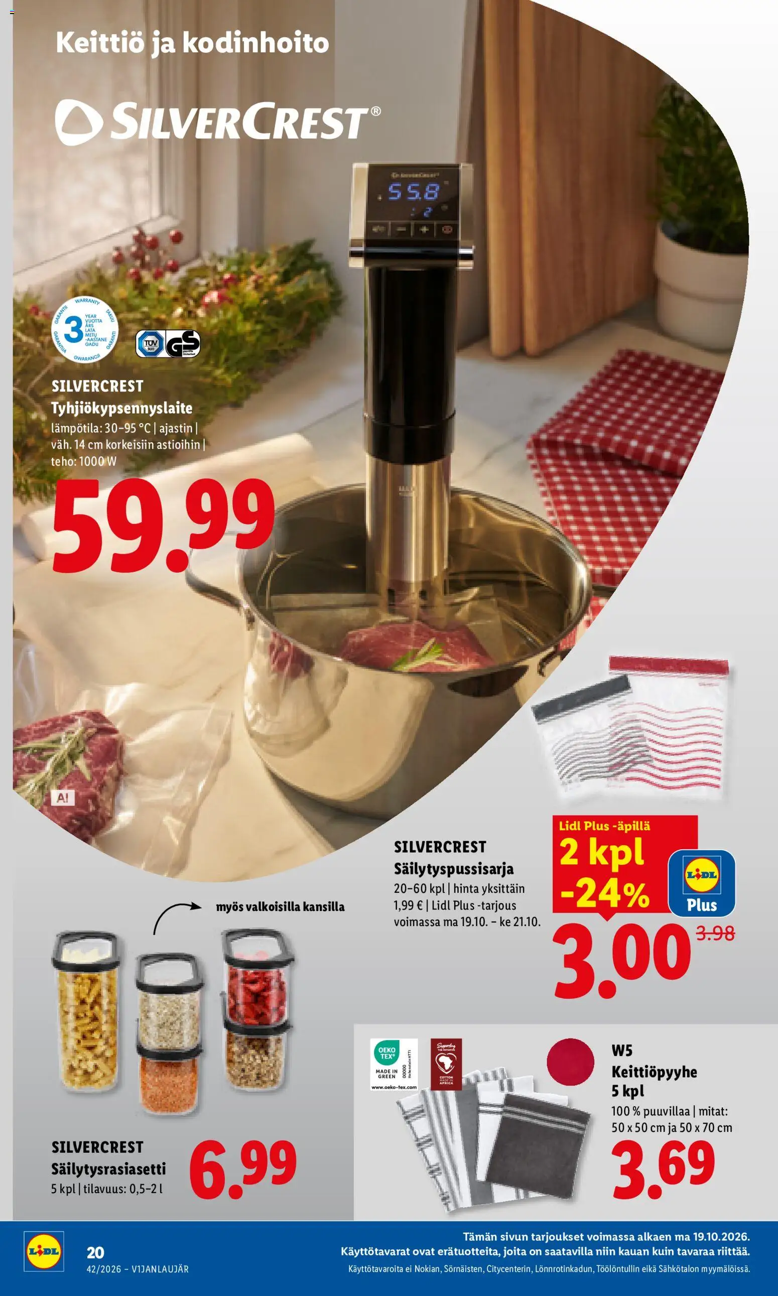 Lidl tarjoukset Vihti – voimassa 19/10/2026 alkaen | Sivu: 16