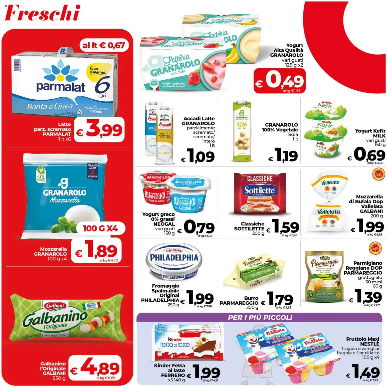 Volantino COOP del 04.06.2026 | Pagina: 10 | Prodotti: Fragole, Formaggio, The, Pepsi