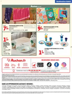 Auchan - Prévisualisation de Auchan Valises et vacances valide à partir de 16.06.2026 | Page: 27