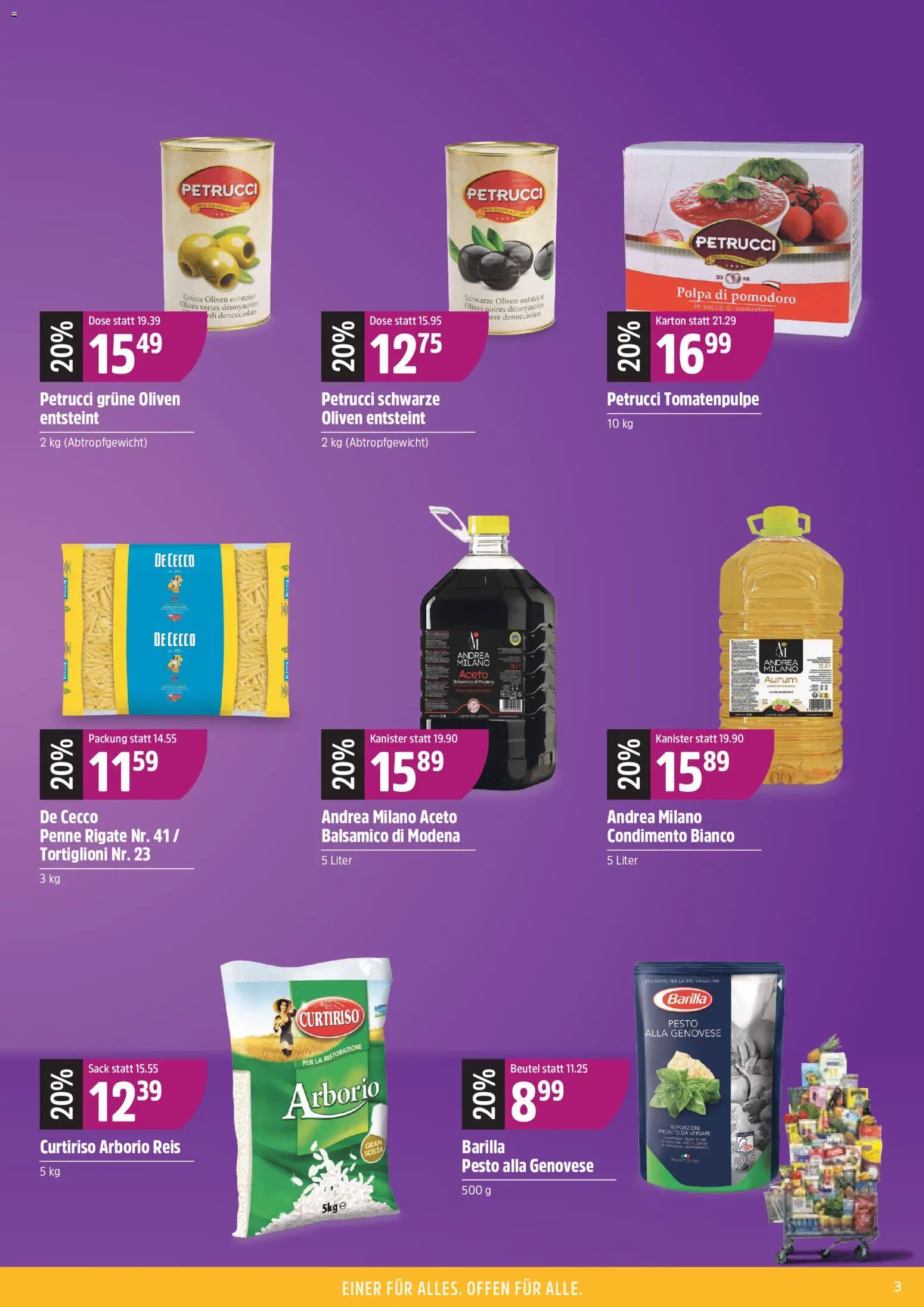 TopCC aktionen Viel Carry für wenig Cash – gültig ab 26.10.2026 | Seite: 3 | Produkte: Barilla, Balsamico, Reis