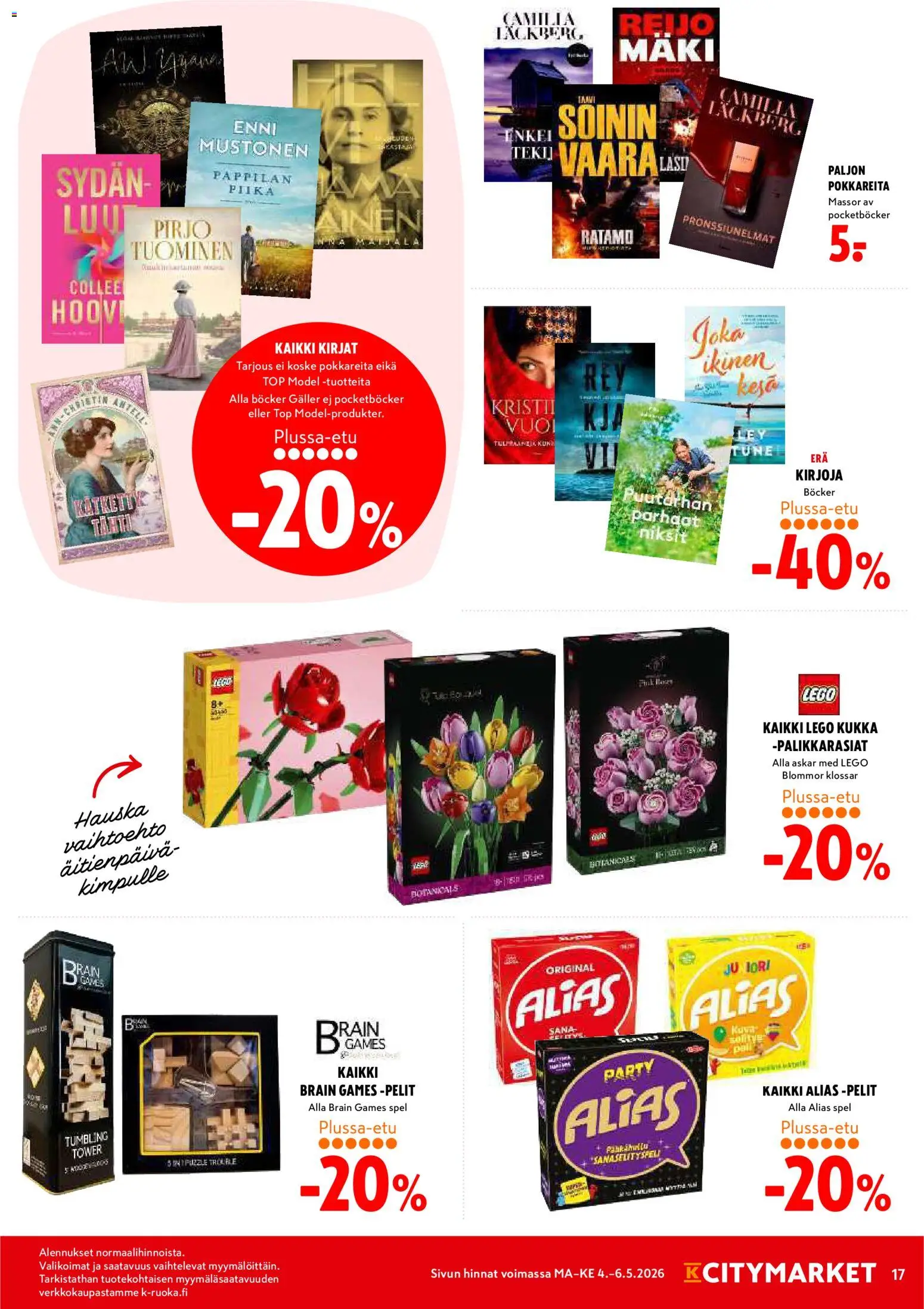 K-Citymarket tarjoukset – voimassa 04.05.2026 alkaen | Sivu: 17