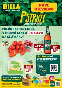 Náhled letáku Billa leták - Pstruží od 14.10.2026