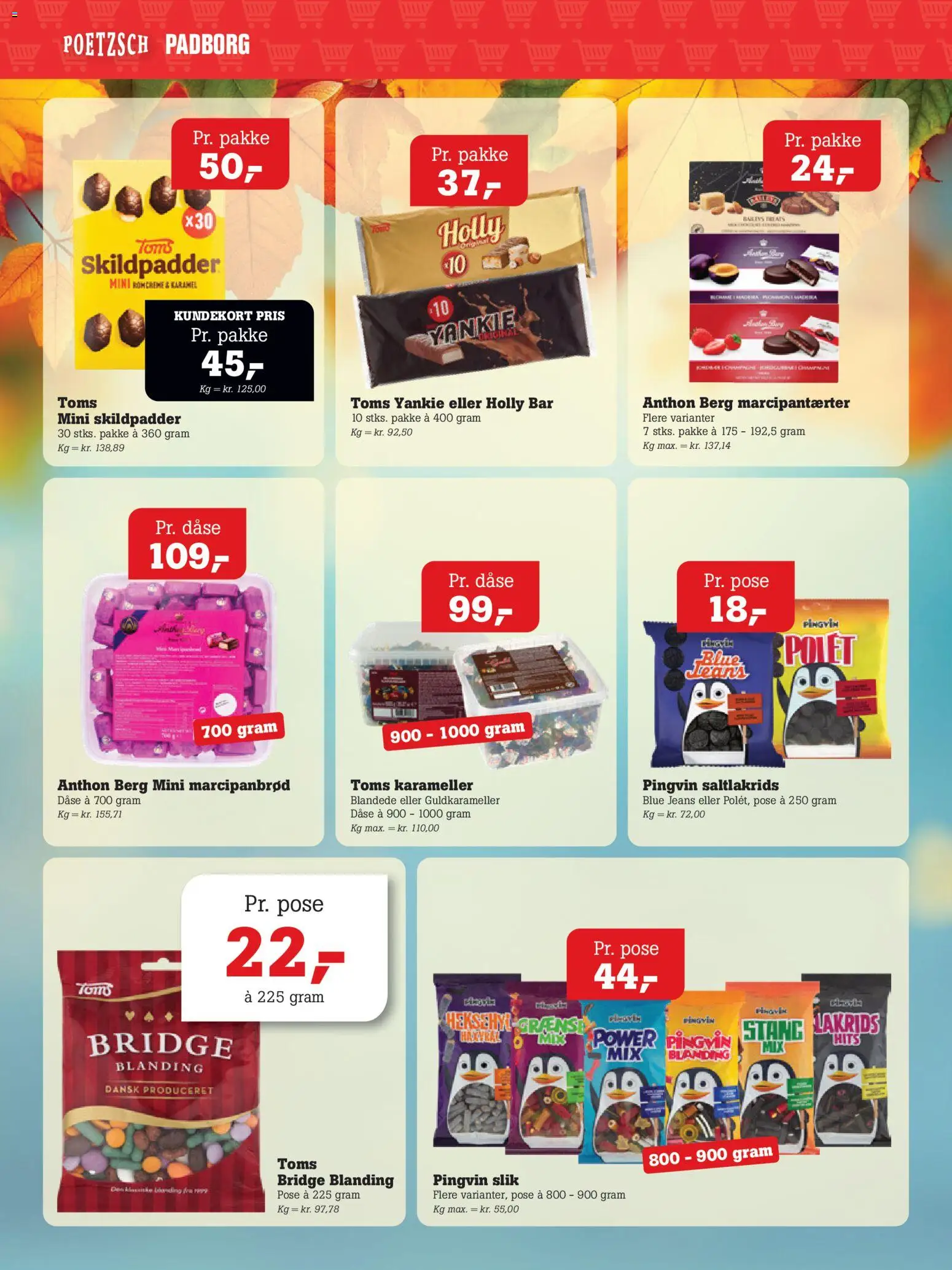 Poetzsch Padborg tilbudsavis – gyldig fra 01/10/2026 | Side: 13 | Produkter: Slik, Lakrids, Marcipanbrød, Karameller