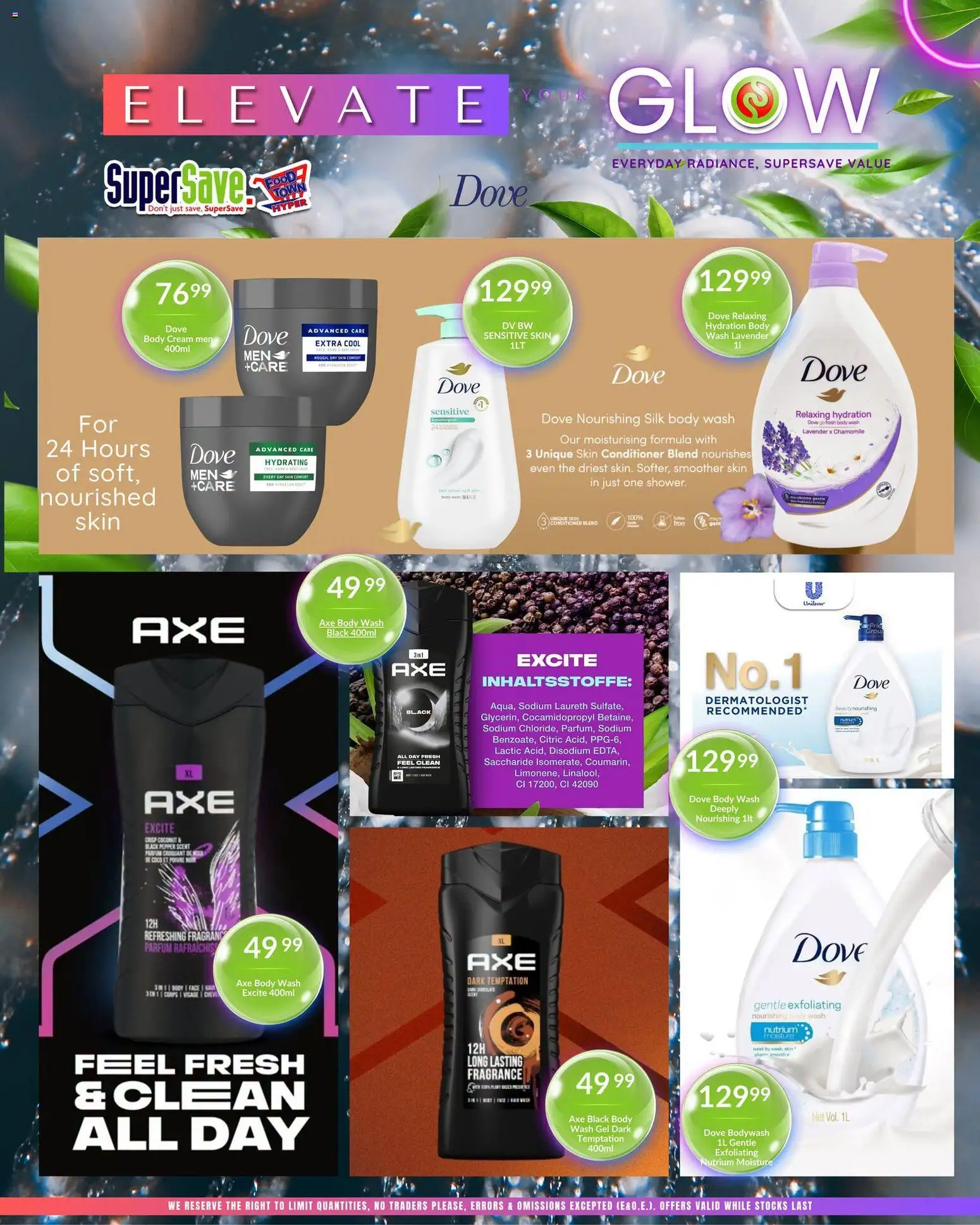 New Super Save catalogue – valid from 03/07/2026 | Page: 7 | Products: Cream, Body cream, Body wash, Pepper