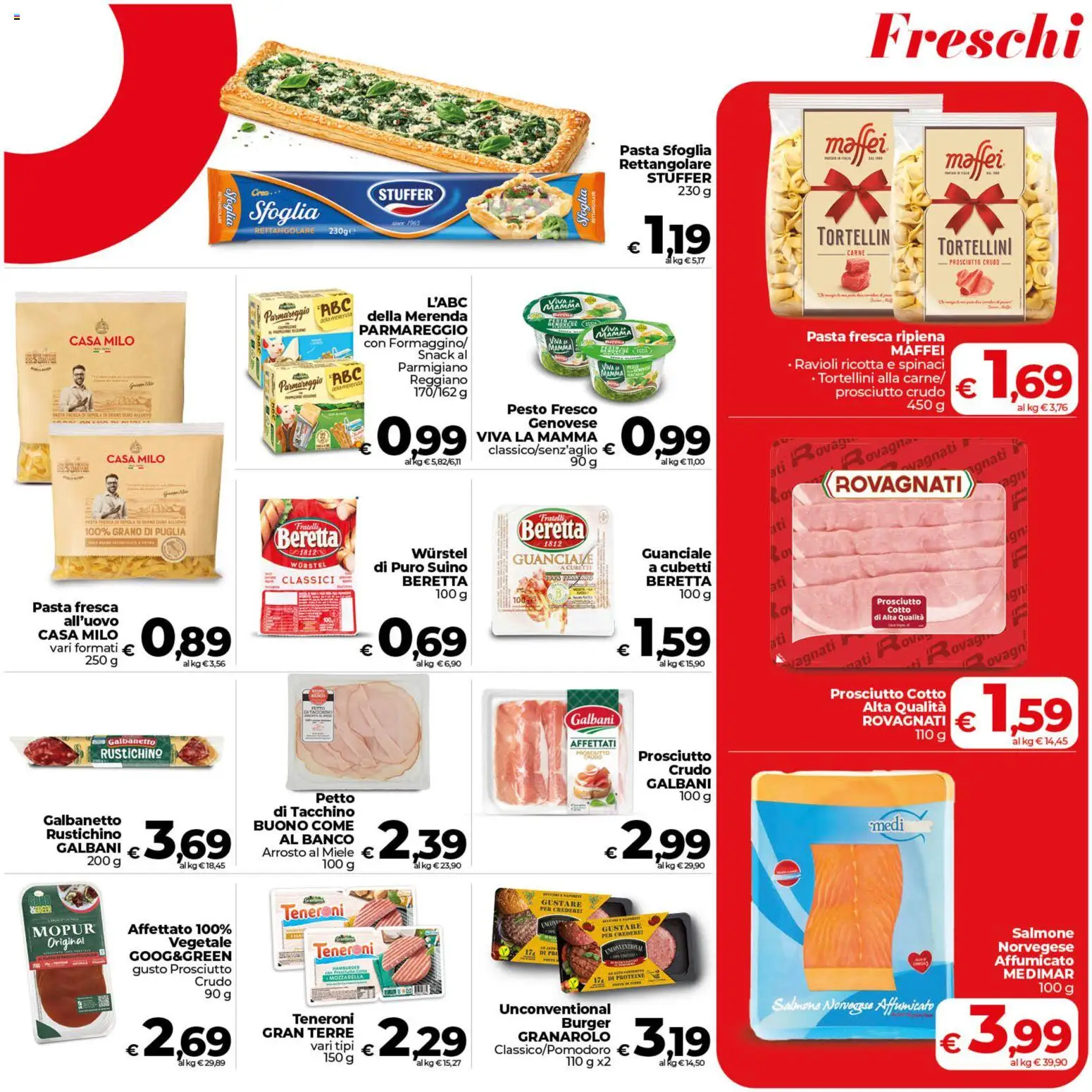 Volantino COOP del 19.05.2026 | Pagina: 9 | Prodotti: Pasta sfoglia, Pesto, Ravioli, Miele