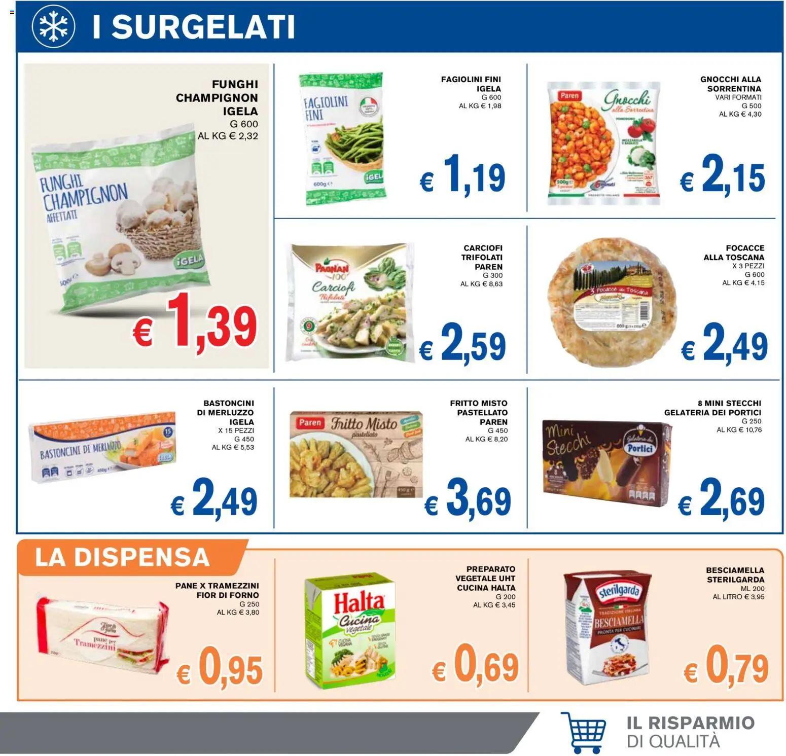 Volantino Coal del 22/10/2026 | Pagina: 7 | Prodotti: Merluzzo, Funghi, Carciofi, Fagiolini