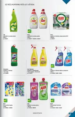 Metro katalog BMPL - pregled Metro kataloga - važi od 01.07.2026 | Strana: 27 | Proizvode: Deterdžent, Bref, Wc, Ajax