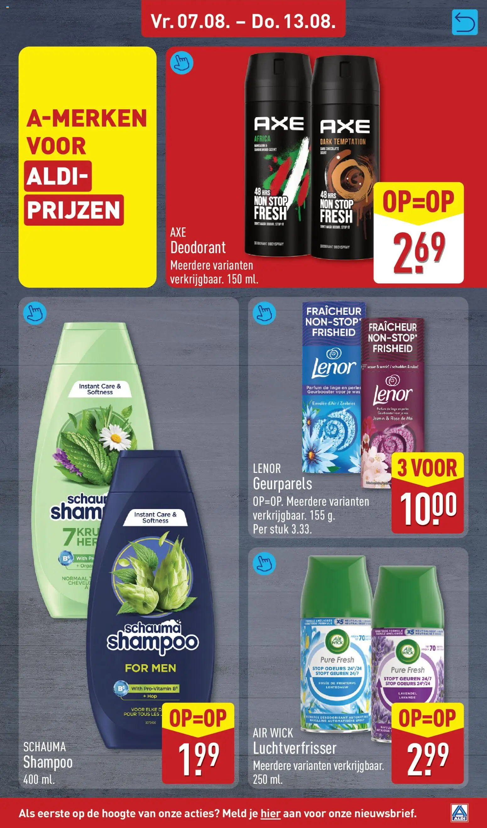 {H1} | Pagina: 11 | Producten: Deodorant, Geuren, Parfum, Shampoo