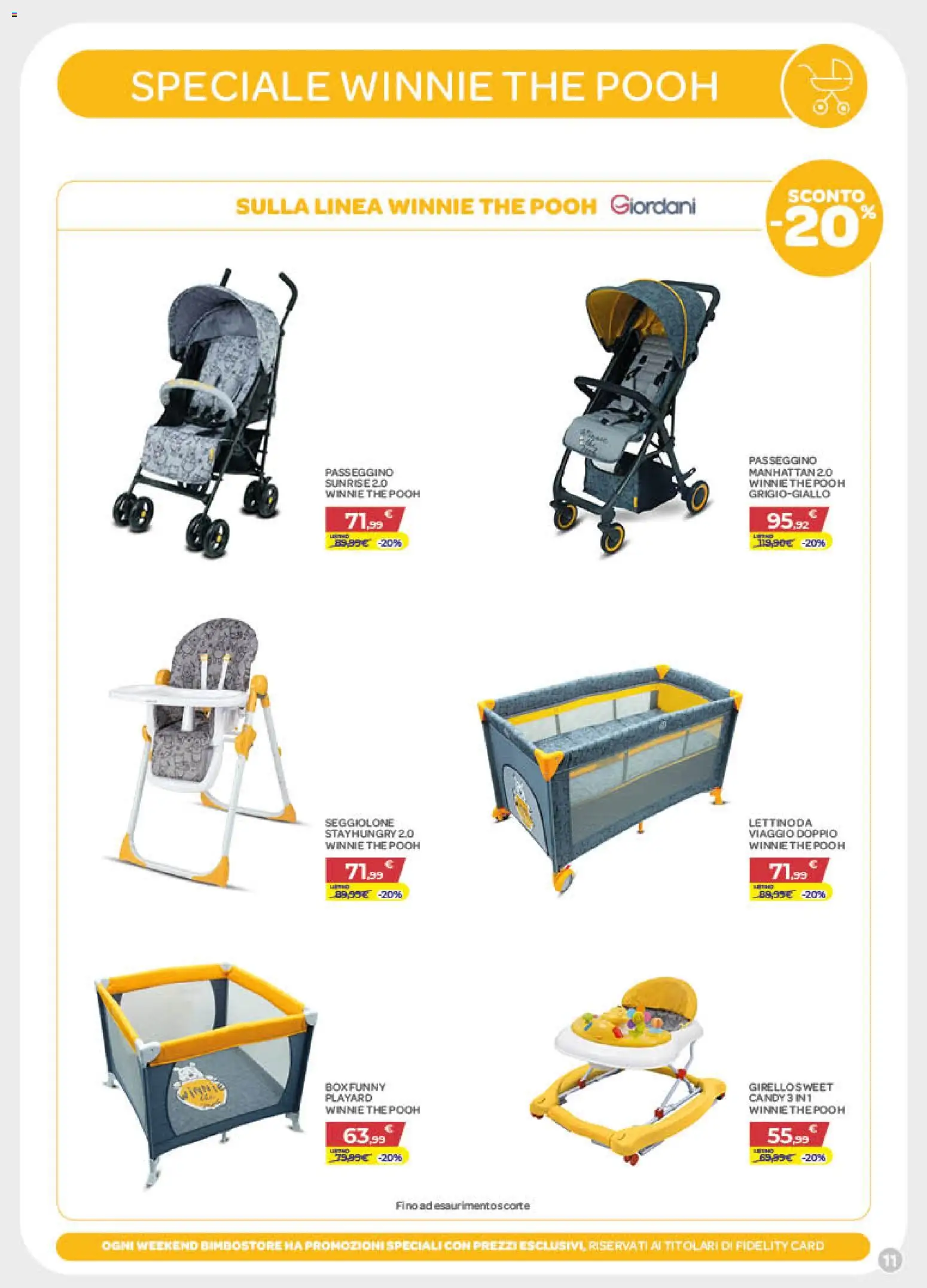 Volantino Bimbo store del 02/07/2026 | Pagina: 11 | Prodotti: The, Passeggino