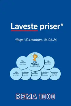 Forhåndsvisning av Rema 1000 Arendal kundeavis gyldig fra 15.06.2026