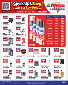 Africa Cash & Carry specials catalogue – valid from 11.06.2026 | Page: 38
