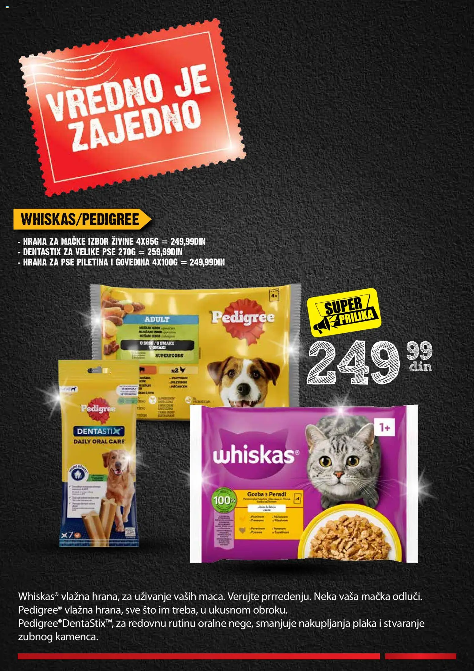 Idea katalog - važi od 11.06.2026 | Strana: 25 | Proizvode: Govedina, Sto, Hrana za mačke, Piletina