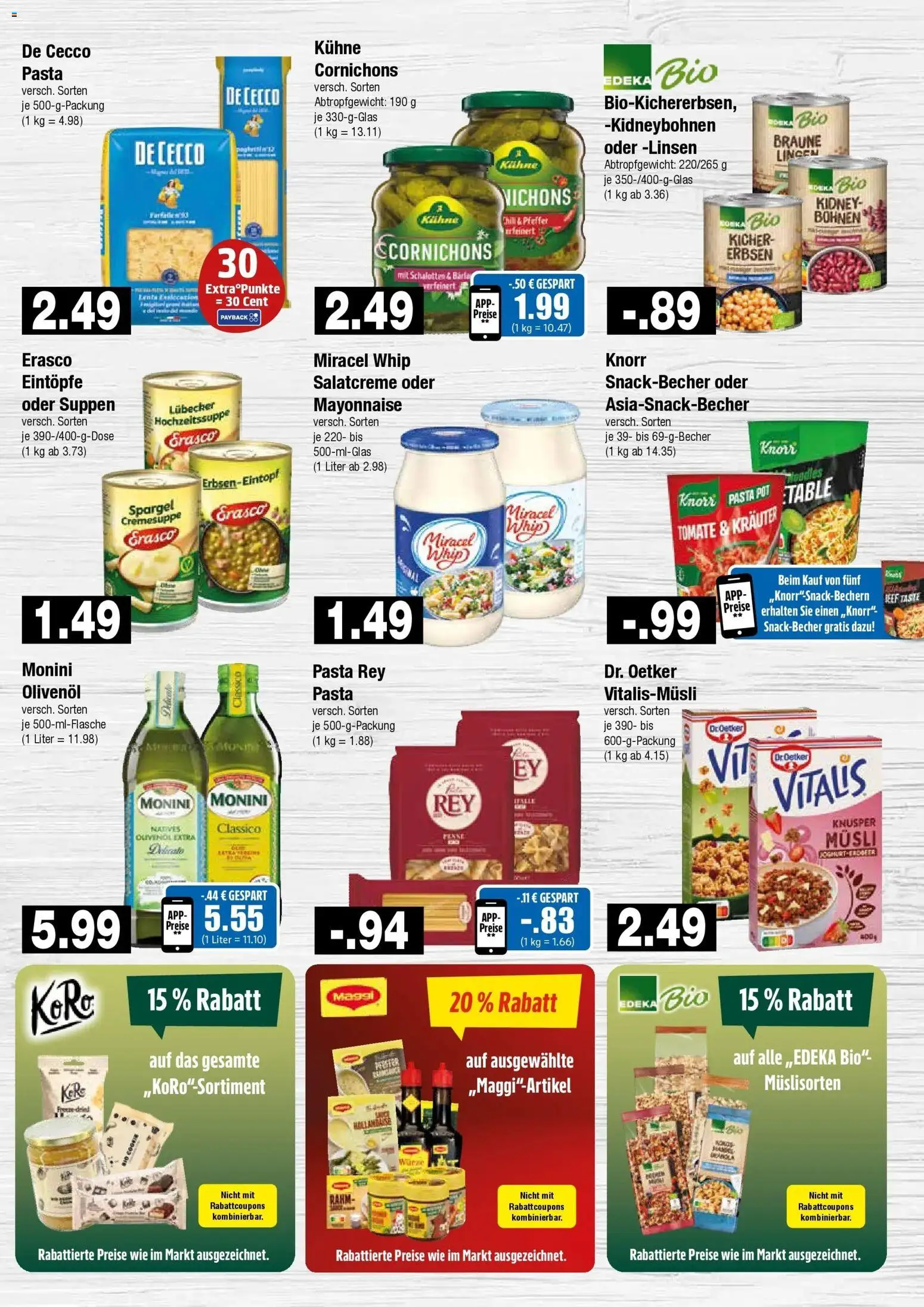 Edeka Prospekt Hamburg (ab 07.09.2026) » Angebote Online | Seite: 5 | Produkte: Maggi, Mayonnaise, Pfeffer, Erbsen