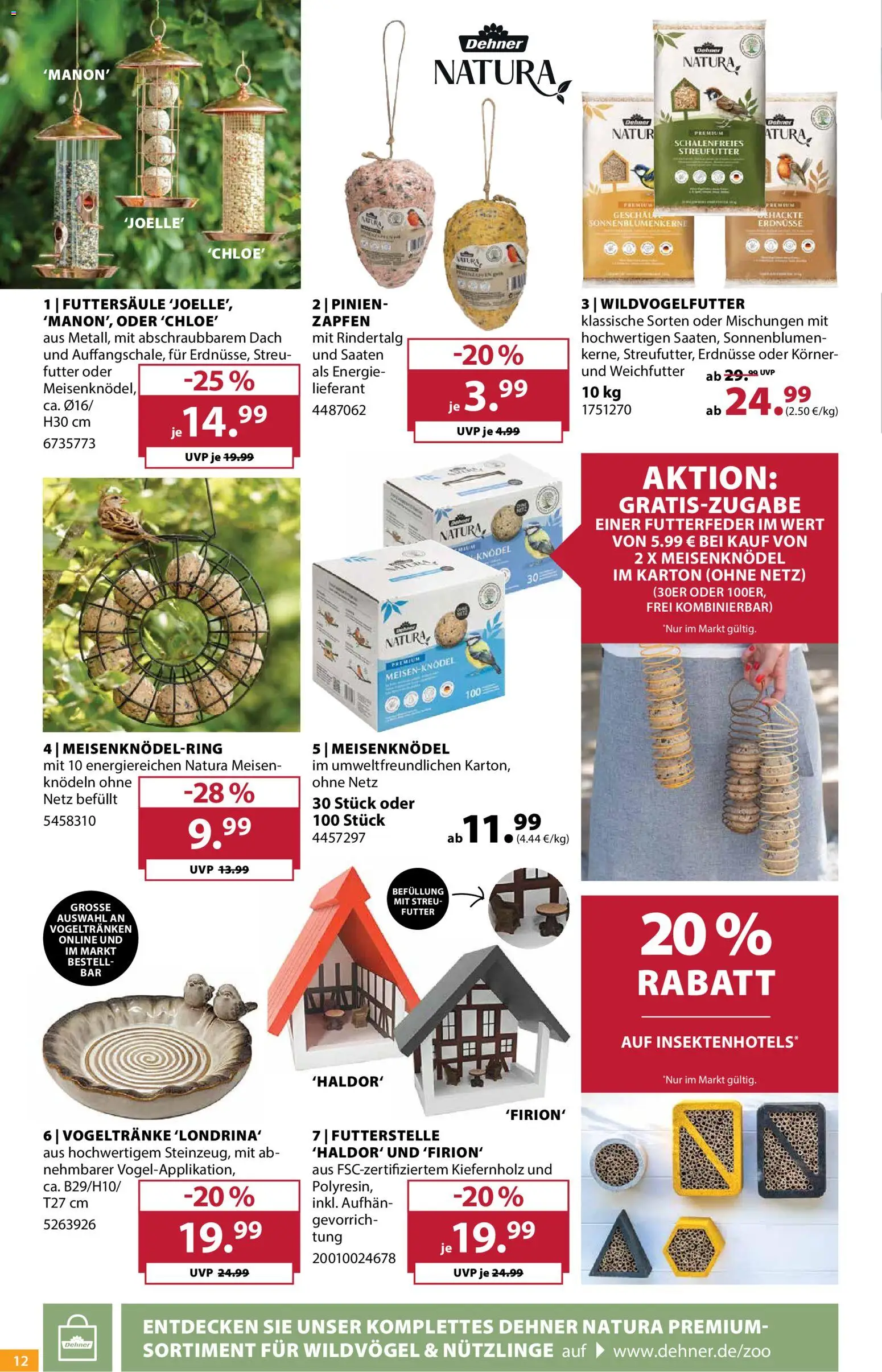 Dehner Prospekt – gültig ab 10.06.2026 | Seite: 12 | Produkte: Erdnüsse