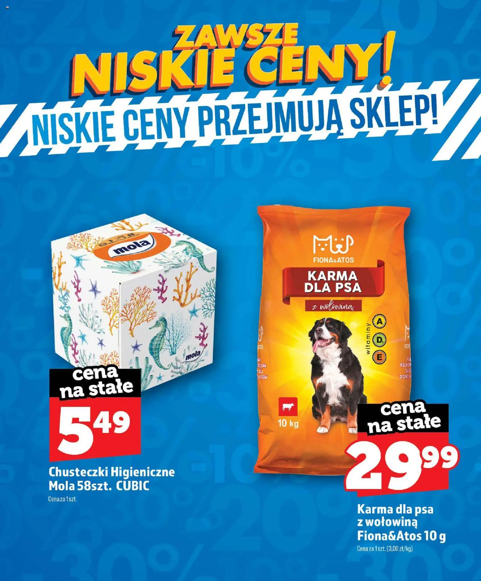 Topaz gazetka - Zawsze Niskie Ceny od 01.07.2026 | Strona: 83 | Produkty: Chusteczki, Karma dla psa, Wołowina, Karma