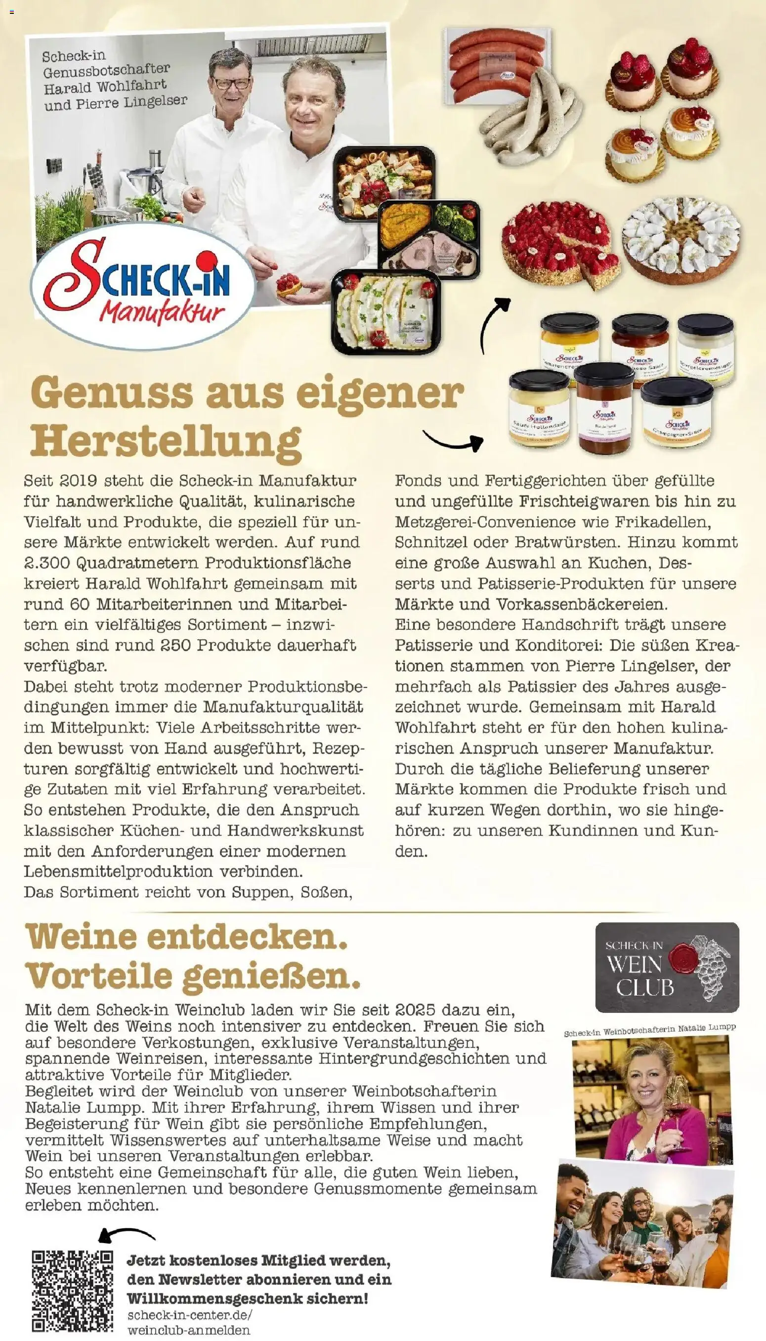 E center Prospekt Heidelberg (ab 14.09.2026) zum Blättern | Seite: 5 | Produkte: Schnitzel, Wein, Kuchen