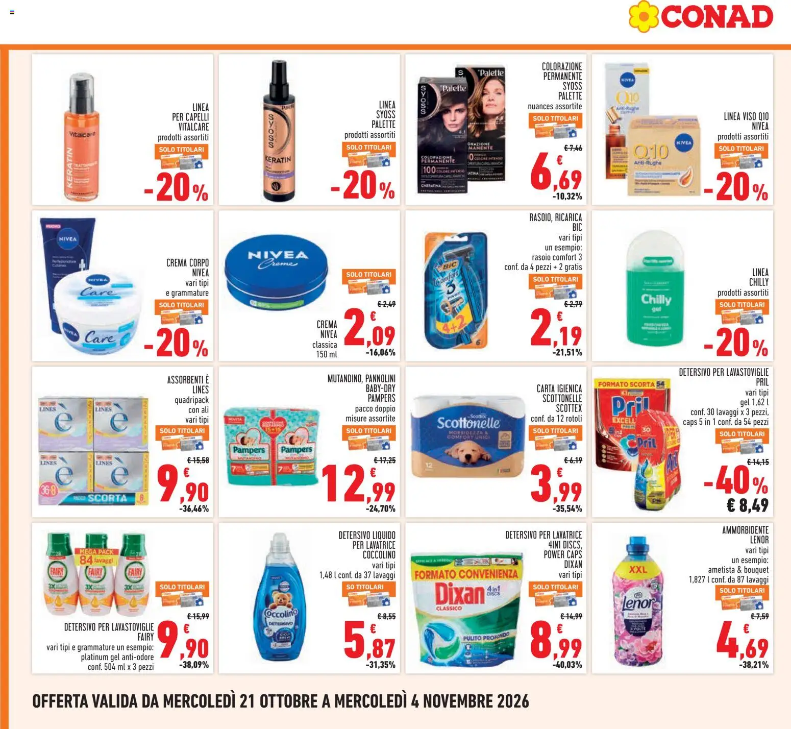Volantino Conad del 21/10/2026 | Pagina: 22