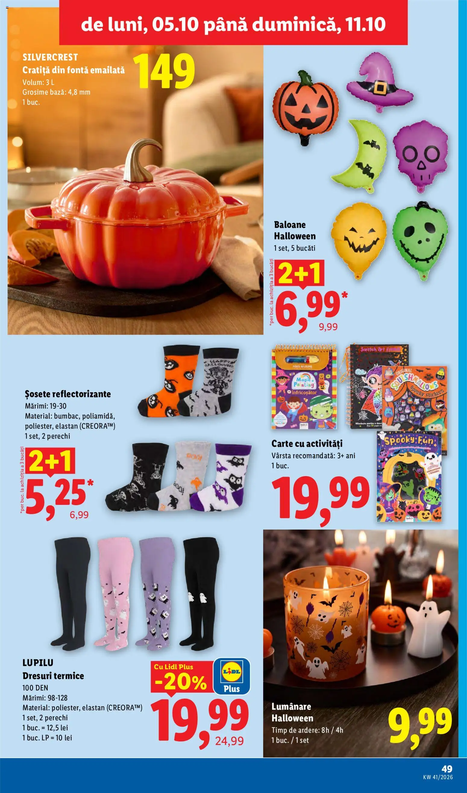 Noul catalog Lidl – valabil de la 05.10.2026 | Pagină: 49